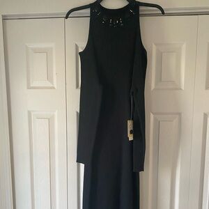 ECI Black Midi Dress